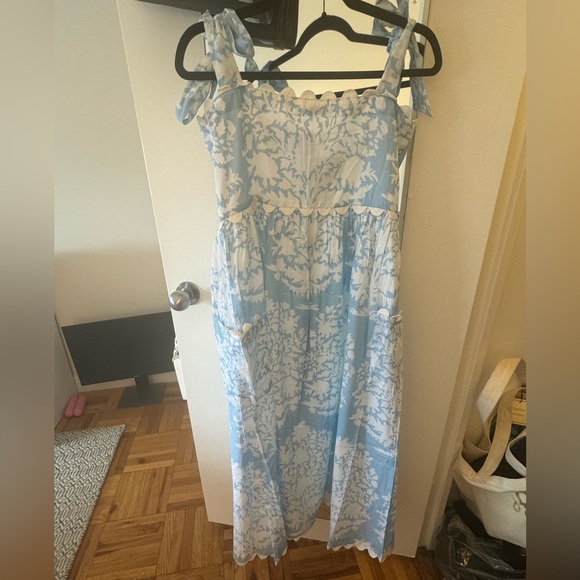 Juliet Dunn Floral Cotton Dress - Picture 3 of 3